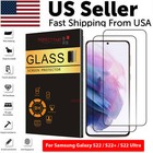 1-3 Pack For Samsung Galaxy S22 Plus Ultra 5g Tempered Glass Screen Protector