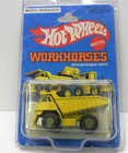 1980 Hot Wheels Workhorse No. 1171 Cat Dump Truck Made In Hong Kong Make Offer