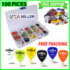 100pc Guitar Picks Acoustic Electric Plectrum Celluloid 0 58 0 71 0 81 0 96 1 2 