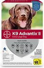 K9 Advantix Ii Flea   Tick Spot Treatment For Dogs  Over 55 Lbs   6 Pack   New