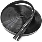 100 Ft  1  Black Vinyl Insert Molding Trim Screw Cover Rv Boat Camper
