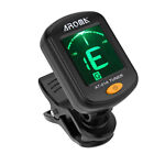 Clip-on Lcd Digital Tuner For Guitar  Bass  Violin  Ukulele  Chromatic At-01a
