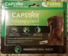 Capstar Fast-acting Oral Flea Treatment For Dogs  6 Doses  57mg  over 25 Lbs 