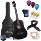 38-inch Beginner Acoustic Guitar Package - Starter Bundle Kit   Accessories