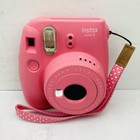 Fujifilm Instax Mini 9 Instant Film Camera Pink Untested As Is