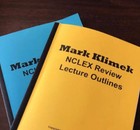 Nclex Review Notes With Shared Mark Klimek Blue   Yellow Book