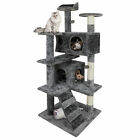 53 Sturdy Cat Tree Tower Activity Center Large Playing House Condo Rest Cat