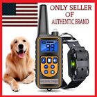 2600 Ft Remote Dog Shock Training Collar Rechargeable Waterproof Pet Trainer