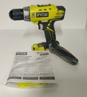 Ryobi P214 18-volt One  Cordless 1 2 In Hammer Drill Tool Only Auxiliary B2