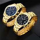 Luxury Men s Watch Business Stainless Steel Sports Analog Quartz Wristwatch Gift