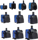 Water Pump Hydroponics Pond Fountain Aquariums Submersible Powerhead  Fish Tank