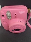 Fujifilm Instax Mini 9 Instant Film Camera Flamingo Pink With Strap Tested